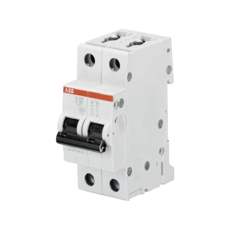 Interruptor Termomagnético S202-C10 bipolar 10A 6-10kA curva C